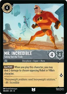 Mr. Incredible - Taking Out the Trash 185/204/204