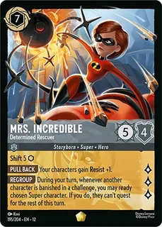 Mrs. Incredible - Determined Rescuer 195/204/204