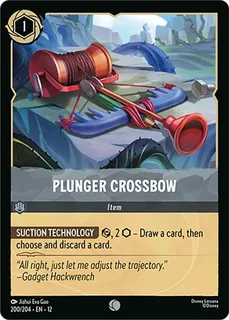 Plunger Crossbow 200/204/204