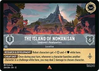 The Island of Nomanisan - Syndrome's Headquarters 204/204/204