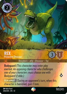 Rex - Protective Dinosaur 206/204/204