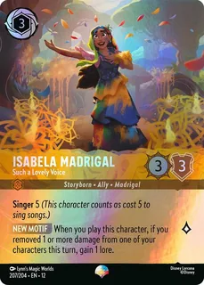 Isabela Madrigal - Such a Lovely Voice 207/204/204