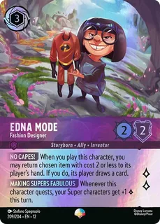 Edna Mode - Fashion Designer 209/204/204