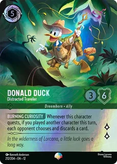 Donald Duck - Distracted Traveler 212/204/204