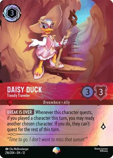 Daisy Duck - Trendy Traveler 216/204/204