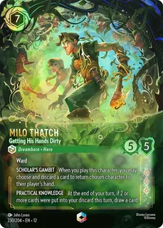 Milo Thatch - Getting His Hands Dirty 230/204/204
