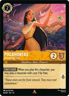 Pocahontas - Guiding the Tribe 12/207/207