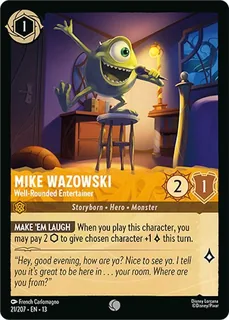 Mike Wazowski - Well-Rounded Entertainer 21/207/207