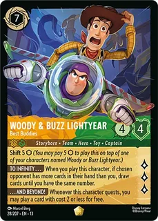 Woody & Buzz Lightyear - Best Buddies 28/207/207