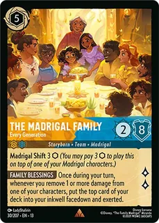 The Madrigal Family - Every Generation 30/207/207