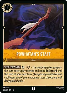 Powhatan's Staff 36/207/207