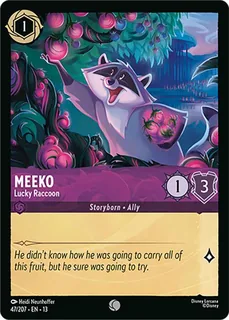 Meeko - Lucky Raccoon 47/207/207