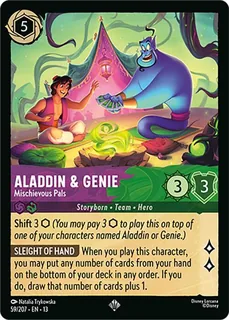 Aladdin & Genie - Mischievous Pals 59/207/207