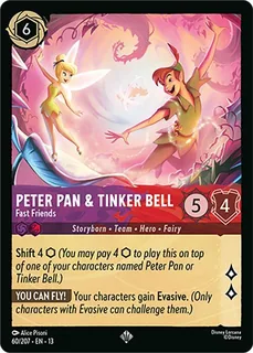 Peter Pan & Tinker Bell - Fast Friends 60/207/207
