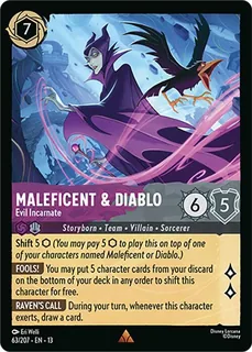 Maleficent & Diablo - Evil Incarnate 63/207/207