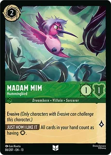 Madam Mim - Hummingbird 86/207/207