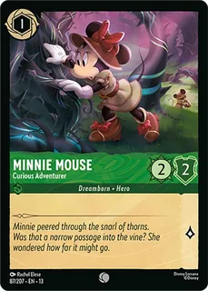 Minnie Mouse - Curious Adventurer 87/207/207