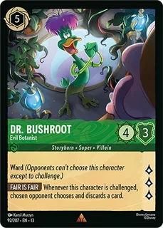 Dr. Bushroot - Evil Botanist 92/207/207