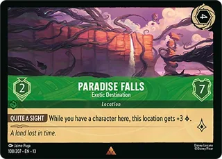 Paradise Falls - Exotic Destination 108/207/207