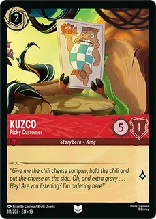 Kuzco - Picky Customer 111/207/207