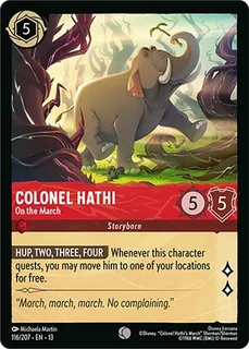 Colonel Hathi - On the March 116/207/207