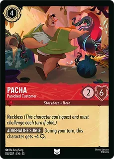 Pacha - Panicked Customer 118/207/207