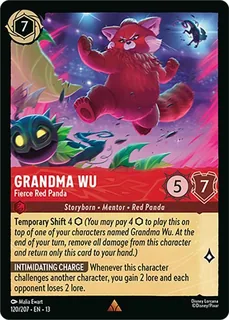 Grandma Wu - Fierce Red Panda 120/207/207