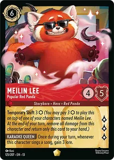 Meilin Lee - Popular Red Panda 125/207/207