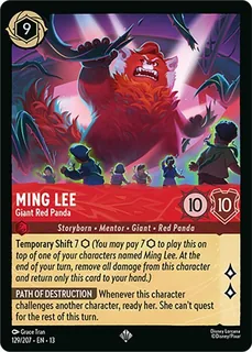 Ming Lee - Giant Red Panda 129/207/207