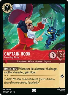 Captain Hook - Conniving Pirate 130/207/207