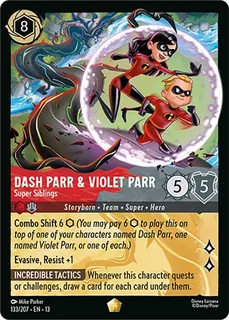 Dash Parr & Violet Parr - Super Siblings 133/207/207