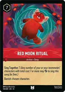 Red Moon Ritual 134/207/207