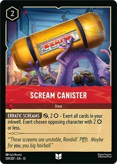 Scream Canister 139/207/207
