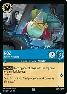 Roz - Always Watching 145/207/207