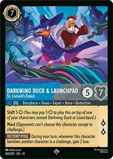 Darkwing Duck & Launchpad - St. Canard's Finest 165/207/207