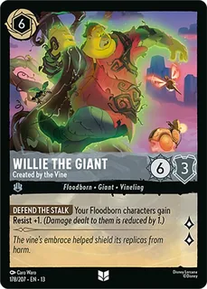 Willie the Giant - Created by the Vine 178/207/207