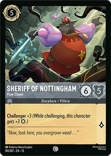 Sheriff of Nottingham - Vine Slayer 181/207/207
