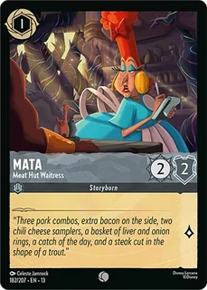 Mata - Meat Hut Waitress 182/207/207