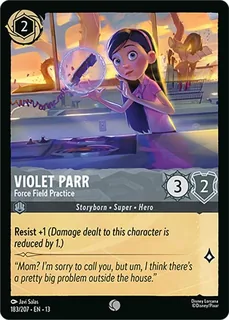 Violet Parr - Force Field Practice 183/207/207