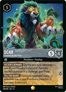Scar - Created by the Vine 194/207/207