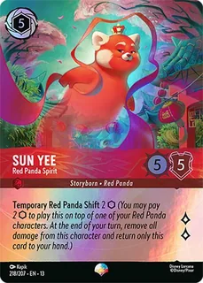 Sun Yee - Red Panda Spirit 218/207/207