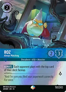 Roz - Always Watching 221/207/207