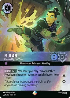 Mulan - Created by the Vine 224/207/207