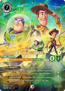 Woody & Buzz Lightyear - Best Buddies 228/207/207
