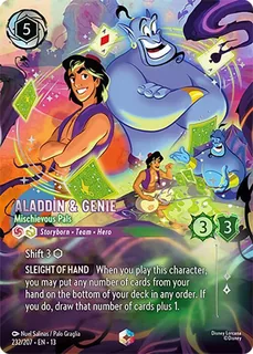 Aladdin & Genie - Mischievous Pals 232/207/207
