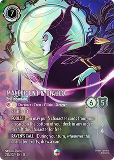 Maleficent & Diablo - Evil Incarnate 235/207/207