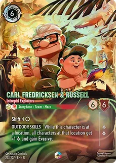 Carl Fredricksen & Russell - Intrepid Explorers 237/207/207