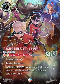 Dash Parr & Violet Parr - Super Siblings 241/207/207