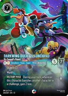 Darkwing Duck & Launchpad - St. Canard's Finest 242/207/207