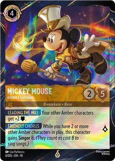 Mickey Mouse - Amber Champion 6